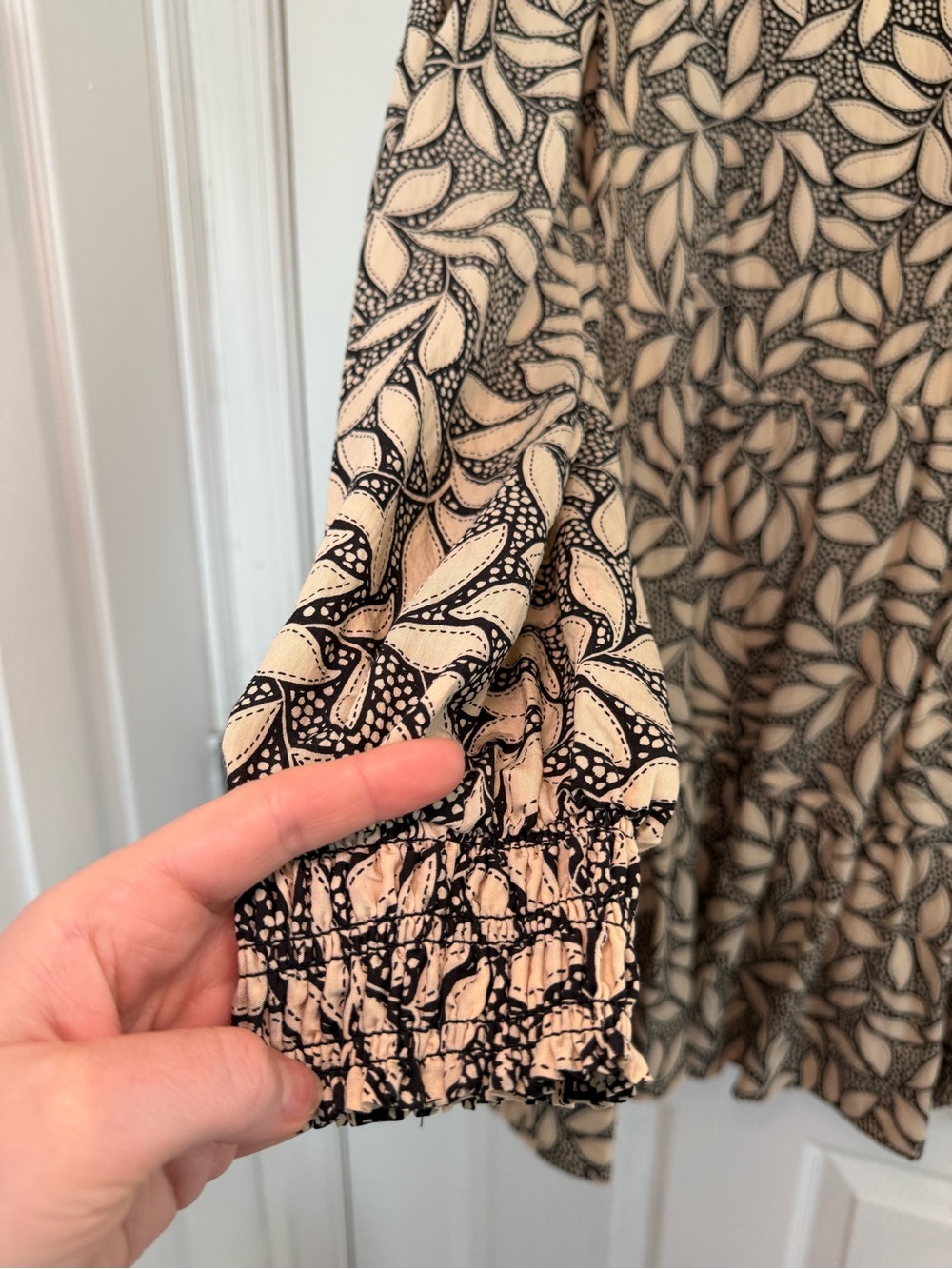 Anthropologie Long Sleeve Printed Dress - Picture 12 of 12